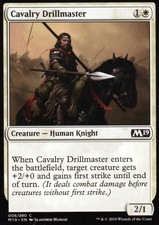 4x Cavalry Drillmaster | NM/M | Core Set 2019 m19 | Magic MTG