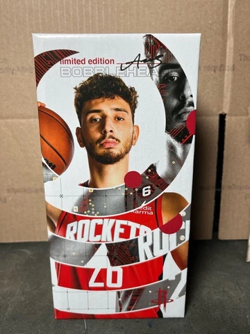 Houston Rockets Alperen Sengun Bobblehead SGA 1/25/23 NEW NBA Cover