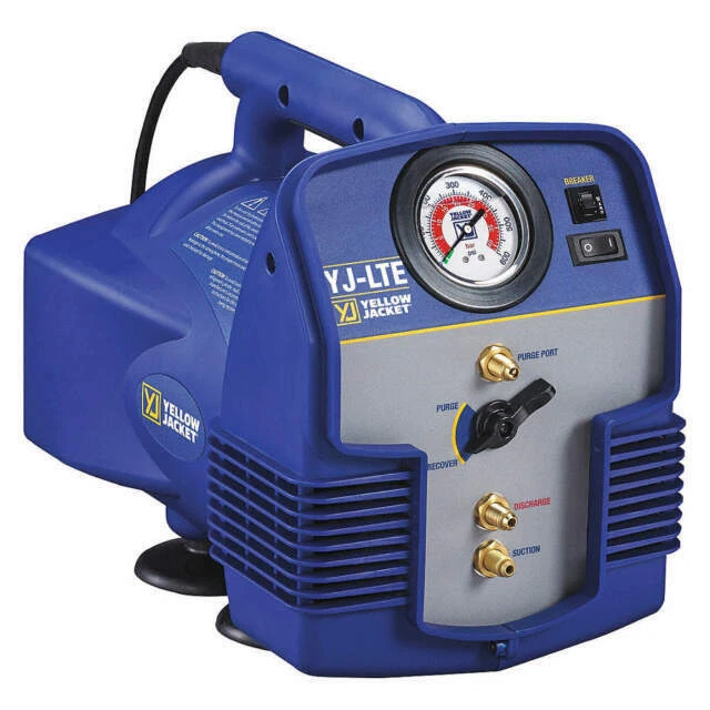 YELLOW JACKET 95730 Single Refrigerant Recovery Machine