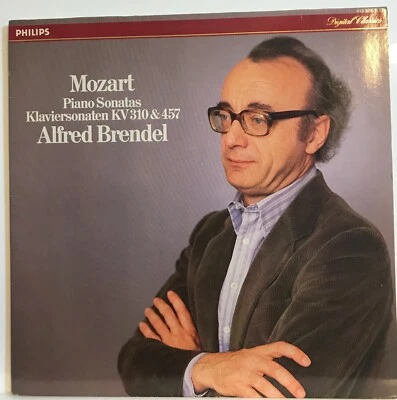 Mozart, Alfred Brendel ‎– Piano Sonates Klaviersonaten KV 310 & 457 LP Vinyl VG+ - Image 1 of 2