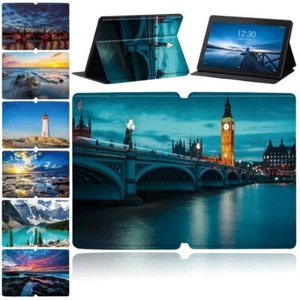 PU Leather Tablet Stand Cover Cases For Lenovo Tab M10 10.1'' /M10 Plus/M11 +Pen - Picture 1 of 30