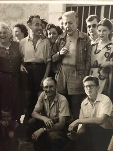 photo JACQUES PREVERT écrivain poète militantisme contestataire portrait vintage - Imagen 1 de 5