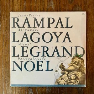 Pastorales de Noel Rampal Lagoya Legrand London Symphony CBS 37205 Sealed - Picture 1 of 3