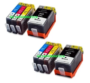 8 CARTUCCE CON CHIP PER HP OFFICEJET AIO WIFI 7000 7500 A 6000 6500 A 920XL - Foto 1 di 1