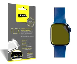2x folia ochronna do Apple Watch Series 7 (45mm) z zaokrągleniem 3D Full Cover Flex - Zdjęcie 1 z 5