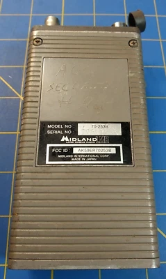 Midland 70-253B Land Mobile Radio. LMR. Made In Japan. FCC ID: AK59ER70253B - Image 1 of 4