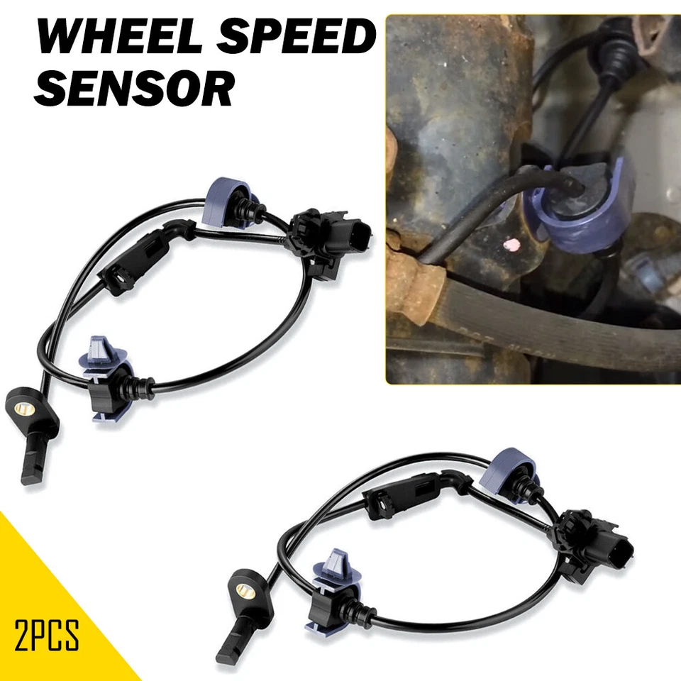 Par de Sensor de Velocidade de Roda ABS Frontal 2 para 2006-2011 Honda Civic LX DXc DX-G 1.8L - Imagem 1 de 4