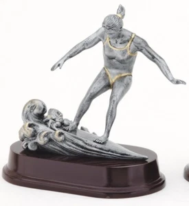 Trofeo Surfer Femenino 7" Personalizado Gratis - Imagen 1 de 2