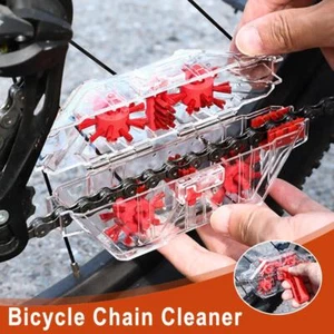 Bicycle Chain Cleaner Bike Wash Tool Cycling Scrubber Cleaning Brushes Whe HOT - Picture 1 of 15