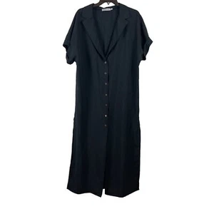Vestido midi Misslook para mujer manga corta con botones talla 2XL - Imagen 1 de 8