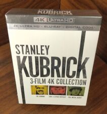 Stanley Kubrick 3-Film Collection [4K Ultra HD + Blu-ray] NEW-Free SHIPPING