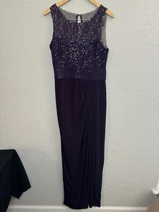 Süßes langes lila Paillettenkleid London Times - Bild 1 von 8