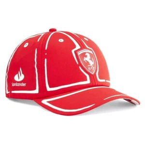 Scuderia Ferrari x Joshua Vides Las Vegas Grand Prix Cap - Carlos Sainz - Hat - Picture 1 of 7