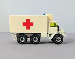 Siku Unimog Ambulance White Ref 2218 Boxed - Picture 1 of 17