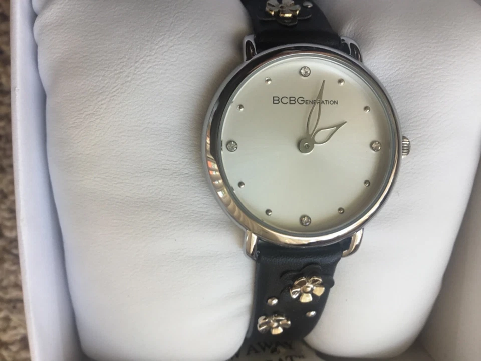 BCB GENERATION WATCH WITH FLOWER DECORATED BAND - Image 1 of 4