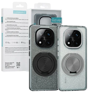 Funda Purpurina con Support 360 Apokin Xiaomi Redmi Note 14 Pro Plus 5G 2 Farben - Bild 1 von 1