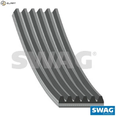 VRIBBED BELT 30 93 3021 FOR AZQ/AWY/BMD/BME/BXV/BBM/BZG/CEVA/CGPB/CHFA 1.2L 4cyl - Image 1 of 4
