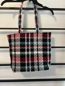 Borsa Vera Bradley - nastri stampa a quadri - bella, motivo casual, usata in ottime condizioni - Foto 1 di 8