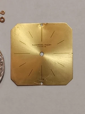 Audemars Piguet 18k золото желтый циферблат швейцарский мужской Cal 2003 руководство очень тонкий - Изображение 1 из 4