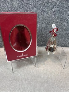 Campana Waterford LISMORE 2011 placca argento con accento gioiello decorazione natalizia - Foto 1 di 4