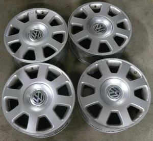 4x Original Alufelge 7,5Jx18H2 ET40 5x112 mit Nabendeckel VW Phaeton 3D0601025AG - Bild 1 von 7