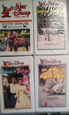 Lot Of 4 Vintage VHS Tapes - Walt Disney Home Video Presents: Herbie - Image 1 of 4