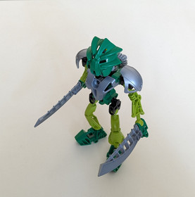 LEGO Bionicle Toa Lewa Nuva 8567, All Parts Very Good Condition