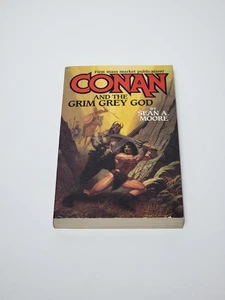 Conan And The Grim Grey God By Sean A. Moore Paperback 1997 - Picture 1 of 4