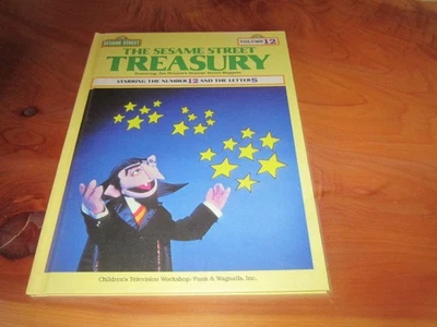 H/C BOOK THE SESAME STREET TREASURY VOLUME 12 JIM HENSON 1983 *** GREAT *** - Image 1 of 3