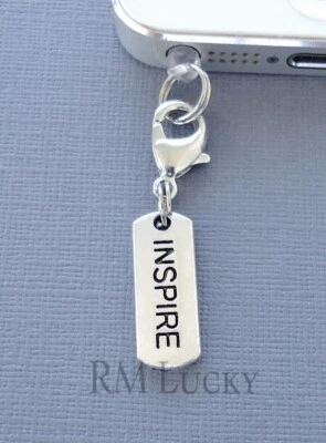 Inspire Tag Handy Anhänger Anti Staubdicht Stecker Ohr Kappe Buchse C96 - Bild 1 von 2