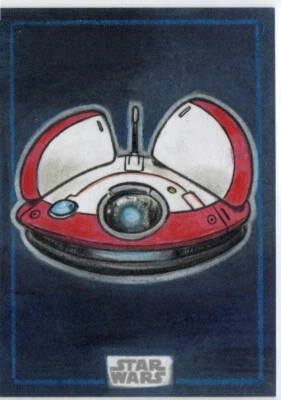 Star Wars Obi-Wan Kenobi 1/1 Sketch Card Artist Ryan Finley Character L0-LA59 - Image 1 of 2