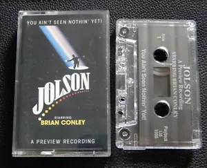 BRIAN CONLEY - JOLSON YOU AIN'T SEEN NOTHING YET - PROMO CASSETTE TAPE ALBUM AL - Picture 1 of 4