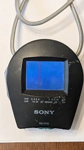 Televisión analógica vintage Sony Watchman LCD color modelo FDL-PT22 envío gratuito - Imagen 1 de 3