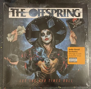 THE OFFSPRING LET THE BAD TIMES ROLL ORANGE CRUSH COLORED VINYL NEW - Picture 1 of 6