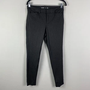 Old Navy High-Waisted Pixie Skinny Full Length Pants Size 6P Gray - Picture 1 of 12