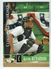 2005 Clinton LumberKings (Class A-Texas Rangers) Kevin Richardson