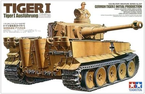 German Tiger I - Initial Production Ausführung Afrika by Tamiya N. 35227 1:3 - Imagen 1 de 3