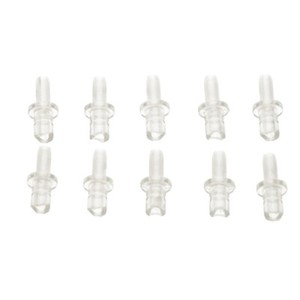 10x Jura Fluid-Nippel I-Form transparent /E28