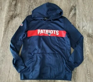 Boys ~ NIKE NFL New England PATRIOTS Hoodie Hooded Sweatshirt Sz L Large - Picture 1 of 5