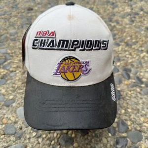 Vintage Y2K Los Angeles Lakers Champions Puma Strapback Mütze Cap Basketball Sport - Bild 1 von 12