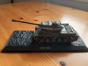 JS-II-1945 - Atlas Panzer Collection 1:72 in Vitrine, ohne OVP # - Bild 1 von 12