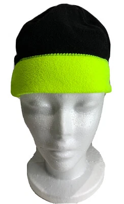Gorro The Childrens Place para niños talla S/M 4-7 negro amarillo neón bloques de colores informal Foto 1 de 4