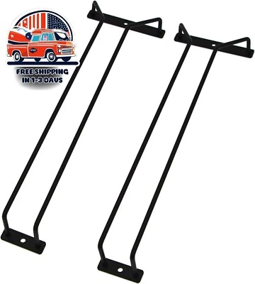 Porta Copas De Vino Organizador Para Cocina Soporte Set De 2 Moderno De Acero US - Image 1 of 4