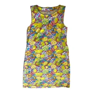 Vestido Sunsets & Sweet Tea L Limón Estampado Floral Funda Preppy Playa Verano - Imagen 1 de 13