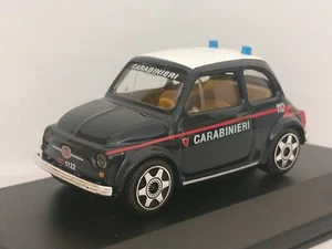 1/43 FIAT NUOVA 500 CARABINIERI COCHE METAL A ESCALA SCALE CAR DIECAST DIE CAST - Imagen 1 de 7