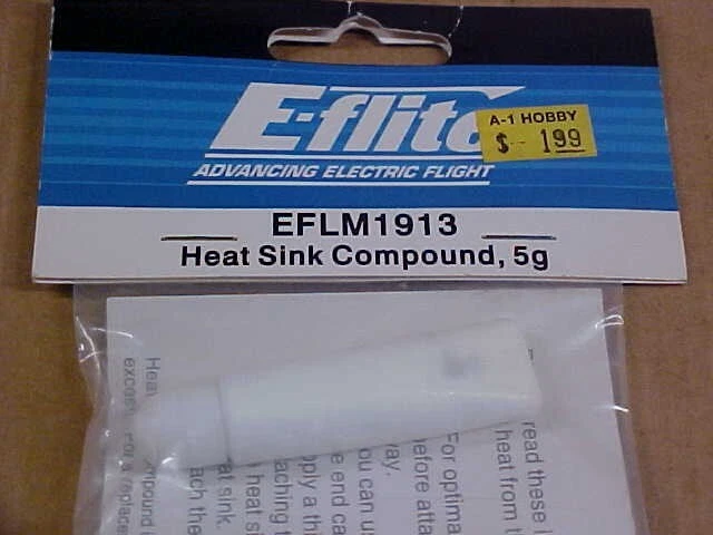 E-FLITE HEAT SINK COMPOUND - 5G = EFLM1913 (NEW) - Image 1 of 1