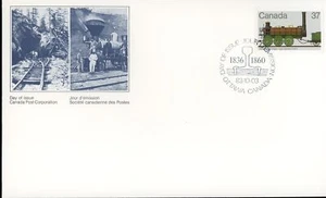 Canada FDC#1001 - Samson 0-6-0 type (1983) 37¢ - Picture 1 of 1