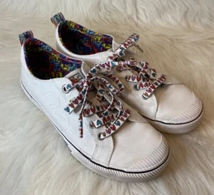 James Gold Crown X Bobs By Skechers Sz 9.5 Women’s Casual Sneakers Hearts - Picture 1 of 13