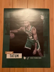Boston Celtics Jayson Tatum Gameday Poster 11”x14” Rare SGA All Star - Picture 1 of 3