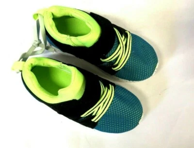 Tênis de Malha Target Little Boys Azul Marinho/Verde Tamanho 1 - Novo - Imagem 1 de 4